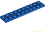 LEGO® Alkatrészek (Pick a Brick) Kék 2X10 Lapos Elem 383223