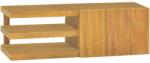 vidaXL Dulap pentru baie de perete, 90x40x30 cm, lemn masiv de tec (338256) Dulap arhivare