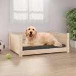 vidaXL Pat pentru câini, 75, 5x55, 5x28 cm, lemn masiv de pin (821452) - comfy