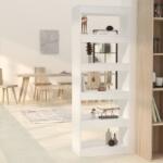vidaXL Bibliotecă/Separator cameră, alb, 60x30x166 cm, PAL (811673) - comfy Biblioteca
