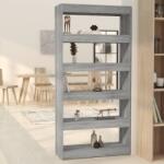 vidaXL Bibliotecă/Separator cameră, gri sonoma, 80x30x166 cm, PAL (813624) - comfy Biblioteca