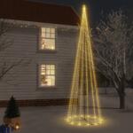 vidaXL Brad de Crăciun conic, 1134 LED-uri, alb cald, 230x800 cm (343498) - comfy