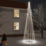 vidaXL Brad de Crăciun conic, 1134 LED-uri, alb rece, 230x800 cm (343499) - comfy