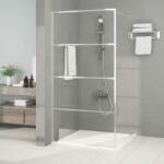 vidaXL Paravan duș walk-in argintiu 100x195 cm sticlă ESG transparentă (152137) - comfy