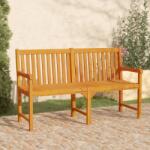 vidaXL Bancă pentru grădină, 150 cm, lemn masiv de acacia (316611) - comfy