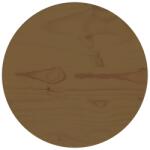 vidaXL Blat de masă, maro, Ø30x2, 5 cm, lemn masiv de pin (813672) - comfy