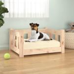 vidaXL Pat pentru câini, 55, 5x45, 5x28 cm, lemn masiv de pin (820182) - comfy