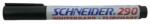 Schneider Marker SCHNEIDER Maxx 290, pentru tabla de scris+flipchart, varf rotund 2-3mm - negru (S-129001) - ihtis