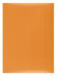 Office Products Mapa din carton plastifiat cu elastic, 300gsm, Office Products - orange (OF-21191131-07) - ihtis