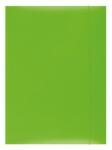 Office Products Mapa din carton plastifiat cu elastic, 300gsm, Office Products - verde (OF-21191131-02) - ihtis