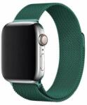 Apple Watch fém szíj, milánói stílus, 40/38 mm, zöld