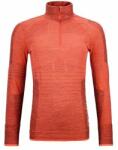 ORTOVOX Tricou pentru femei Merino 230 Competition Zip Neck Ortovox - Coral mărimi îmbrăcăminte S (2-07711-S)