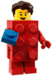 LEGO® Minifigurák 18. sorozat Kocka jelmezes fiú (COL18-2)