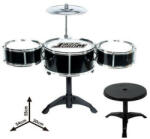 Magic Toys Jazz Drum 4 részes állványos dobfelszerelés székkel (MKM961096)