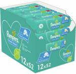 Pampers Fresh Clean XXL Șervețele umede pentru copii pentru piele sensibila 12x52 buc