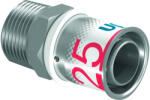 Uponor S-Press PLUS menetes átmeneti idom ötrétegű csőhöz, 25 mm x 1" K (1070508)