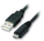 VCOM Кабел VCom CU271, USB A(м) към USB Micro B(м), 0.5m, черен