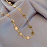 Elegance Manuella nemesacél nyaklánc arany fazonban 2.5 mm széles 45 cm hosszú (CSA1050)