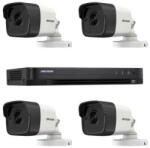 Hikvision Sistem supraveghere video Hikvision full HD 4 camere, Ir 40m (201901014120) - antivandal