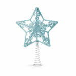 Family Collection Karácsonyfa csúcsdísz - csillag alakú - 20x15 cm (58679A/58679B/58679C)