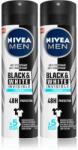 Nivea Men Black & White Fresh spray anti-perspirant (ambalaj economic) pentru bărbați