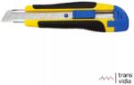  Fémsínes kés törhető pengével 18mm RSX82, gumis (041301-0049)