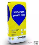  Weber Webersan Presto 300 SPR300 simítóvakolat 30kg (5200439416)