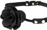 Kiotos Silicone Rose Gag Black