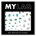 MylaQ Abțibilduri pentru unghii Frunze Tropicale - MylaQ My Water Sticker My Pastel Leaf
