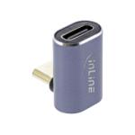 InLine Adaptor USB 4 type C 8K60Hz/240W unghi sus/jos T-M metalic, InLine IL35900D (IL35900D)