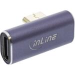 InLine Adaptor USB 4 type C 8K60Hz/240W vertical unghi stanga/dreapta T-M metalic, InLine IL35900C (IL35900C)