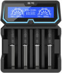 Xtar Incarcator XTAR X4 pentru 4 acumulatori Ni-Mh / Li-Ion / IMR / INR / ICR 18650 3.6V / 3.7V Incarcator baterii