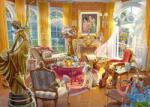 Schmidt Spiele - Puzzle Secret Puzzle Parlour al Orchid Estate - 1 000 piese Puzzle