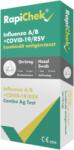  RapiChek Influenza A/B/ SARS-CoV-2/RSV kombinált antigén-gyorsteszt készlet- Akció!