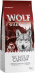 Wolf of Wilderness Wolf of Wilderness "Canadian Woodlands" Vită, cod & curcan - fără cereale 1 kg