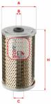 SOFIMA filtru combustibil SOFIMA S 1411 N (S 1411 N) - automobilus
