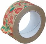 INPAP PLUS s. r. o Öntapadó papír ragasztószalag karácsonyi motívumokkal 50 mm x 50 m, kétszínű nyomtatással, solvent