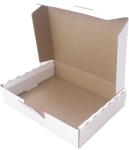 INPAP PLUS s. r. o Csomagküldő doboz, 3 rétegű, 172 x 132 x 40 mm, fehér
