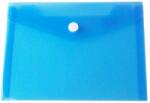 KARTON P+P Műanyag boríték patenttal A6, kék