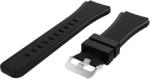 Cellect Samsung Gear S3/Watch szilikon óraszíj, 46 mm, Fekete (STRAP-GEARS3-BK)