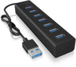 RaidSonic Docking Station Icy Box IB-HUB1700-U3 7-Port USB HUB+powerada (IB-HUB1700-U3)