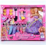 Magic Toys Divatbaba játékszett kisbabával és kiegészítőkkel (MKK158793)