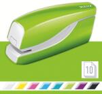 Leitz Capsator electric, WOW NeXXt Series, cu baterii, 10 coli, verde metalizat, Leitz E55661054 (E55661054)
