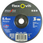 Flexovit Speedoflex tisztítókorong 180x6, 4x22, 2mm, BF27, fém-inox