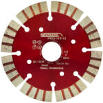 Flexmann For Cut gyémánttárcsa PRO 115x3, 0x12x8x22, 2mm turbo szegmentált, piros, univerzális
