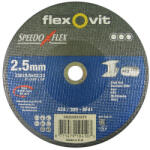 Flexovit Speedoflex vágókorong 230x2, 5x22, 2mm, BF41, fém-inox