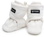 T-Tomi Booties Cream botoșei pentru copii 9-12 months Warm