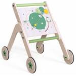 MamaTOYZ Antepremergator din lemn cu masuta de activitati 2 in 1 MamaToyz (Mtyz_walkme)