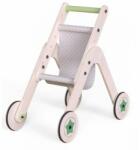 MamaTOYZ Carucior pentru papusi si antepremergator din lemn 2 in 1 MamaToyz (Mtyz_stroller) - ookee