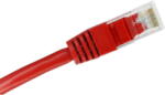 ALANTEC KKU5CZA1 networking cable Red 0.25 m Cat5e U/UTP (UTP) (KKU5CZE0.25) - pcone
